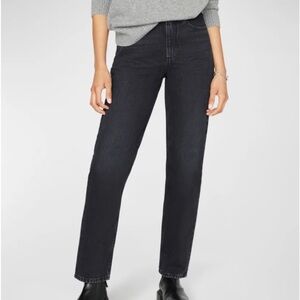 FRAME High rise straight jeans